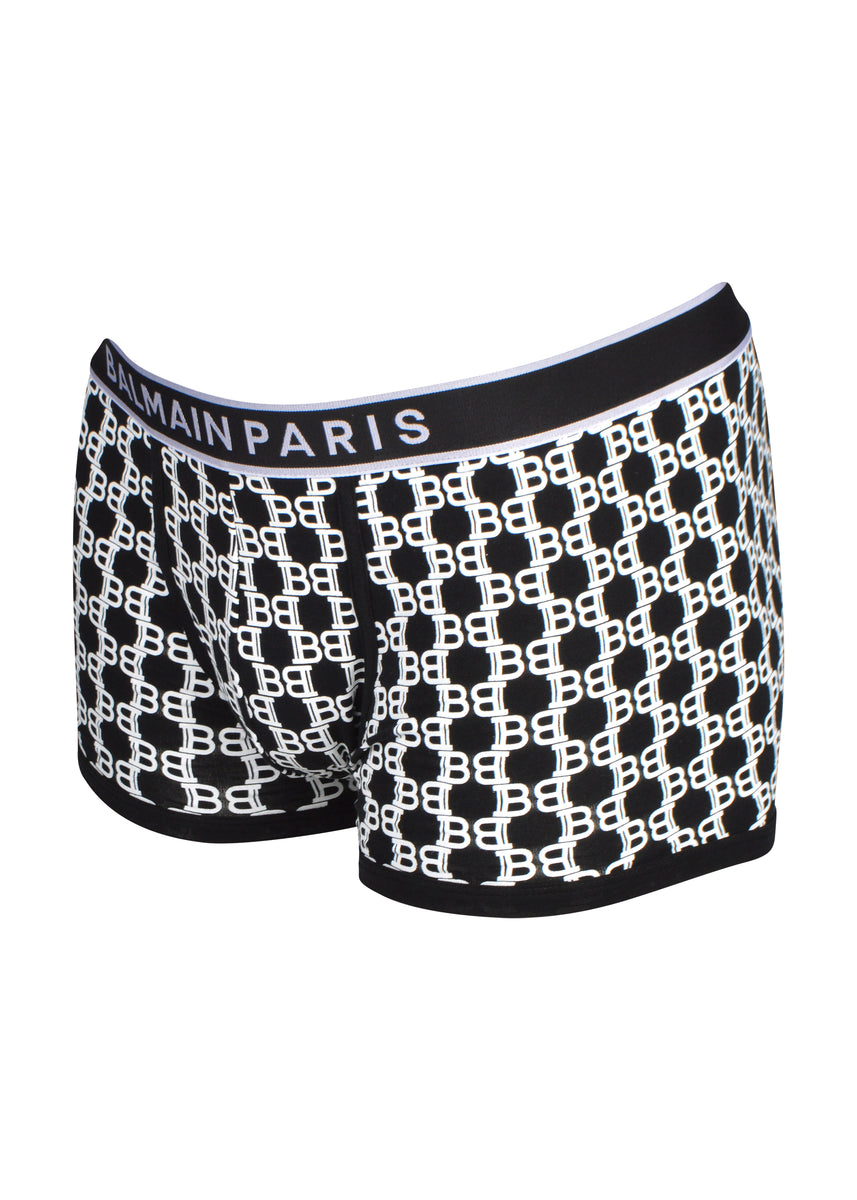 Balmain - Monogram Iconic B All Over Print Boxers - 100159 - CBRLC6513 –  Richmond Classics