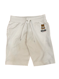 Moschino Track - Teddy Toy Shorts - 500134 - White
