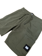 Weekend Offender - Hawkins Jersey Cargo Shorts - 500634 - Green