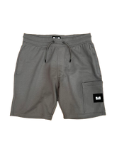 Weekend Offender - Hawkins Jersey Cargo Shorts - 500634 - Grey