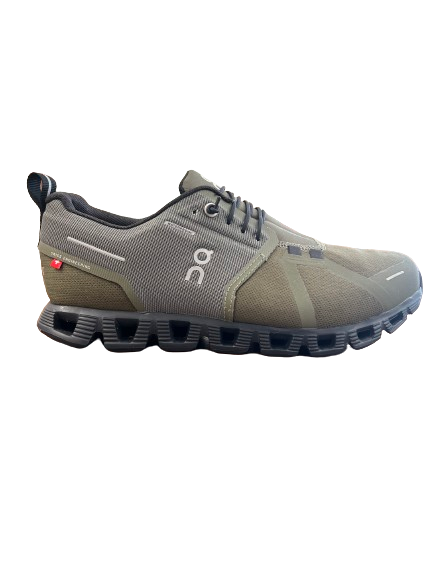 On Running - CLOUD 5 WATERPROOF - 600174 - OLIVE BLK